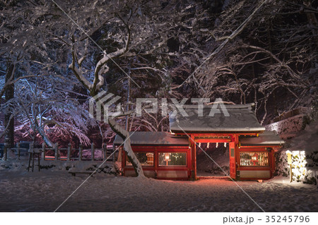 貴船神社 雪 貴船神社 雪 35245796