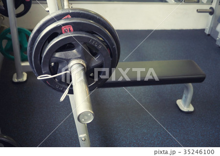 empty bench press with barbell empty bench press with barbell 35246100
