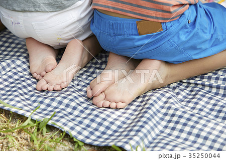 裸足 跣 素足 35250044