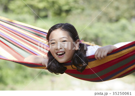 少女 子供 ハンモック 35250061