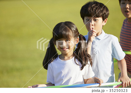 列車遊び 汽車ごっこ 遊び 35250323