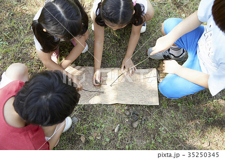 子供 地図 マップ 35250345