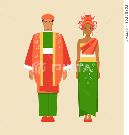 Costumes of Indonesia 35258802