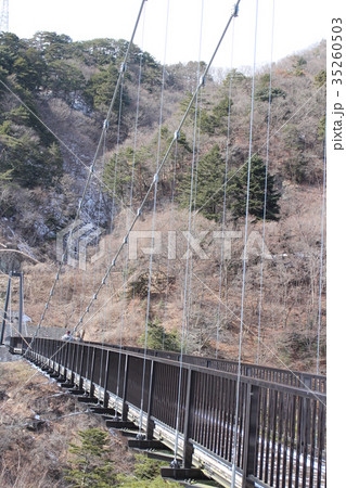 冬の鬼怒盾岩大吊橋 35260503