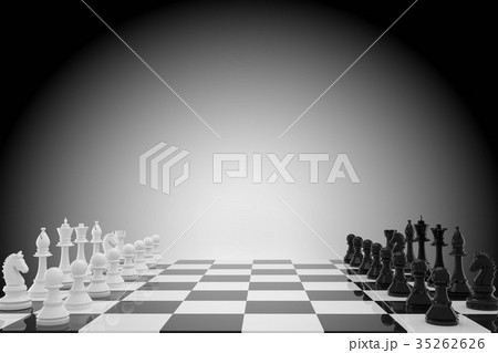 chess game in 3D rendering chess game in 3D rendering 35262626
