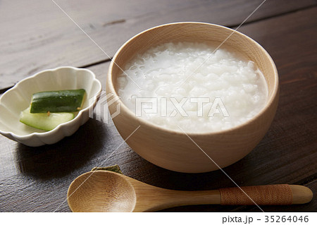 お粥 おかゆ 精進料理 お粥 おかゆ 精進料理 35264046