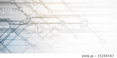 Digital technology world. Business virtual concept 35266567
