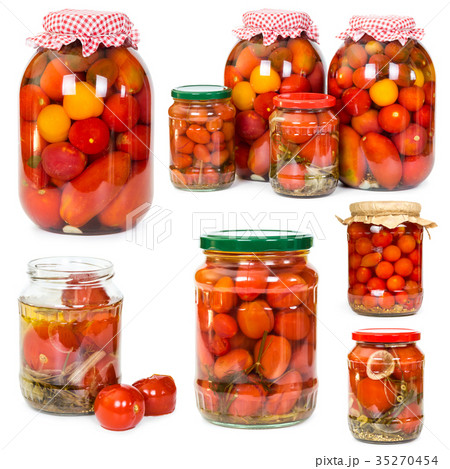 Set of pickled tomatoes Set of pickled tomatoes 35270454