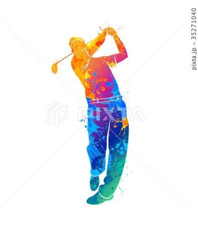 Golf Sport Silhouette 35271040