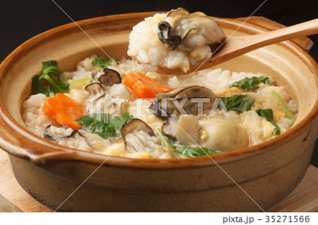 牡蠣雑炊 牡蠣雑炊 35271566