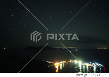 高知県大月町　夜の柏島 35271987