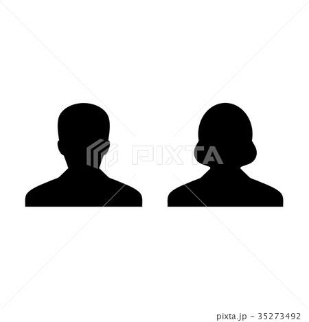 People Icon Vector Male and Female Person Avatar 35273492