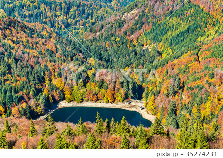 Lac du Ballon, a lake in the Vosges mountains - 35274231