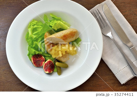 フランスの白ソーセージ、ブーダン・ブラン/Boudin blanc フランスの白ソーセージ、ブーダン・ブラン/Boudin blanc 35274411