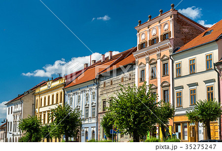 Traditional buildings in the old town of Levoca Traditional buildings in the old town of Levoca 35275247