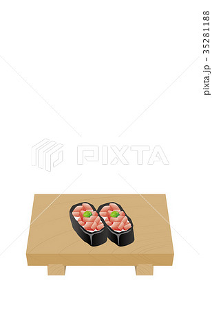 寿司いろいろマグロ軍艦 35281188