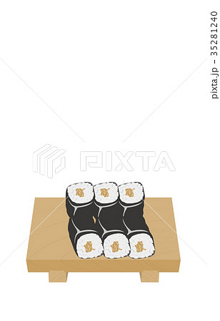 寿司いろいろ納豆巻き 35281240