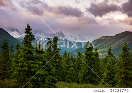 Mountains in Alaska 35281776