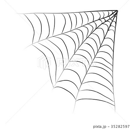 halloween spiderweb vector symbol icon design. 35282597