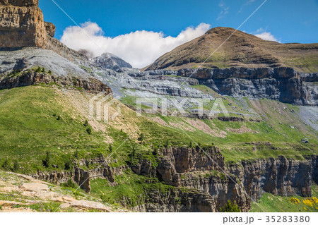 Mountains in the Pyrenees, Ordesa Valley National 35283380
