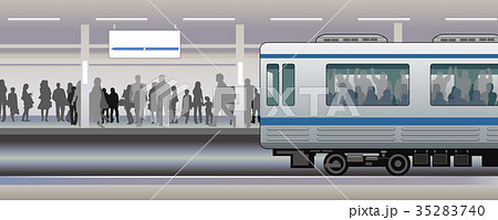 駅のホーム 35283740
