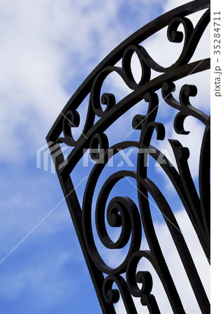 Wrought iron gate Wrought iron gate 35284711