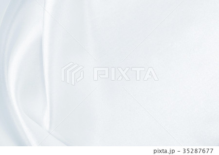 Smooth elegant grey silk or satin luxury cloth  35287677