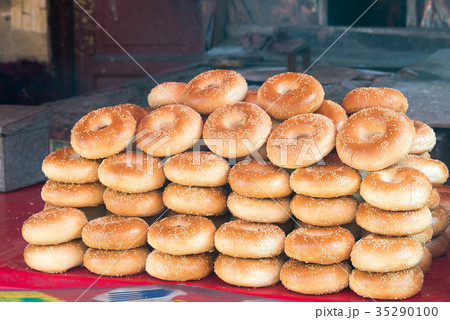 パン　中国・新疆ウイグル自治区カシュガル 35290100