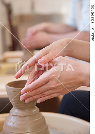 陶芸教室　電動ろくろ 35290459