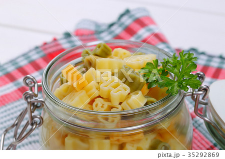 cooked colored pasta cooked colored pasta 35292869