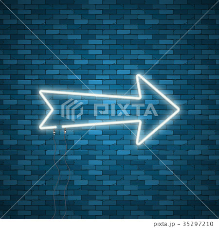 Neon Arrow Sign 35297210