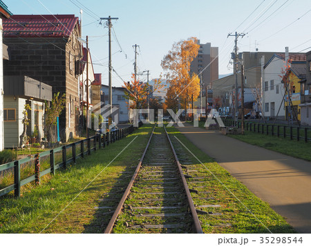 旧国鉄手宮線沿いの風景 35298544