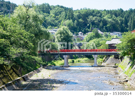 岐阜県　高山市　中橋と宮川 35300014