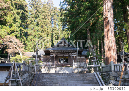 岐阜県　飛騨市　気多若宮(けたわかみや)神社　映画「君の名は」の聖地巡礼地 35300052