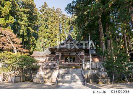 岐阜県　飛騨市　気多若宮(けたわかみや)神社　映画「君の名は」の聖地巡礼地 35300053