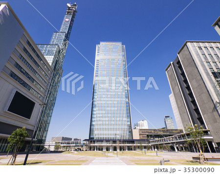 名古屋市中村区 ささしまライブ都市風景 グローバルゲート 中京テレビ 1号公園 名古屋市中村区 ささしまライブ都市風景 グローバルゲート 中京テレビ 1号公園 35300090