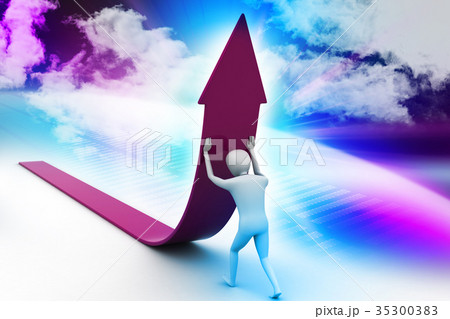 3d man create sales growth 3d man create sales growth 35300383