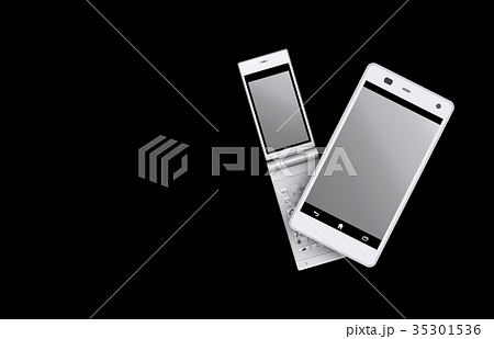 スマートフォンとフィーチャーフォン 35301536