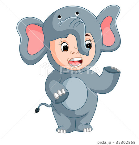 cute kids wearing animal costumes 35302868
