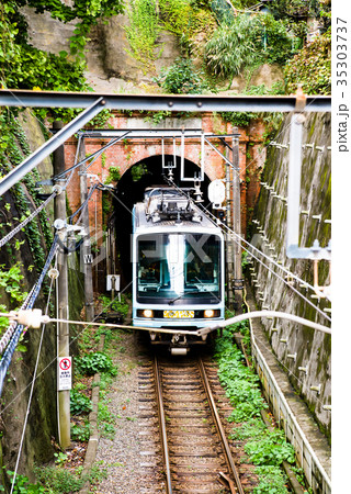 江ノ電 極楽寺トンネル 江ノ電 極楽寺トンネル 35303737