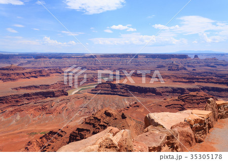 Utah panorama. Colorado river canyon. 35305178