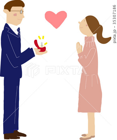 プロポーズ　カップル 35307186