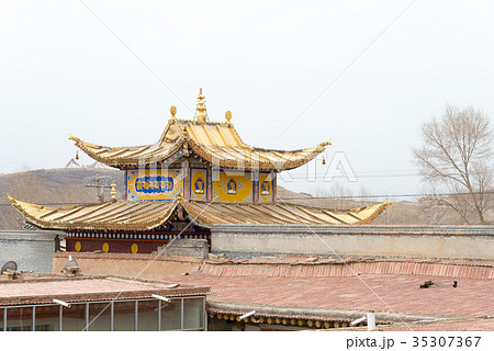 ダライ・ラマ14世生家・タクツェル 中国・青海省海東市 ダライ・ラマ14世生家・タクツェル 中国・青海省海東市 35307367