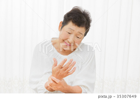 高齢者　女性　関節痛 35307649