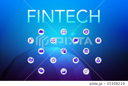 fintech＿イラスト 35308219