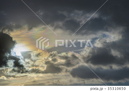 色付いた雲 色付いた雲 35310650