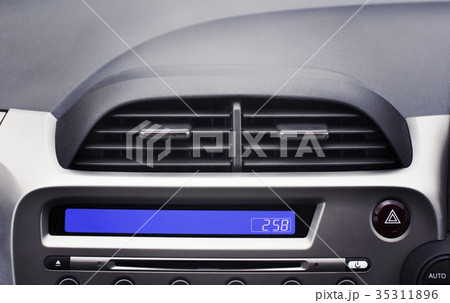 Car air conditioner in the front interior. 35311896