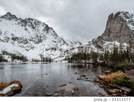 Lake Helene, Rocky Mountains, Colorado, USA. 35313577