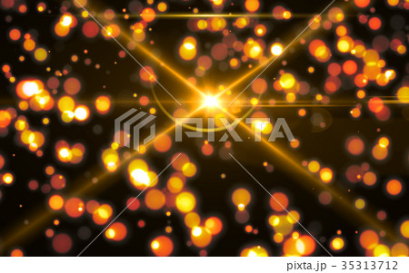 Abstract sun burst lighting flare and bokeh  35313712