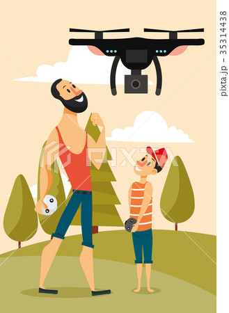 Drone and quadrocopter theme Drone and quadrocopter theme 35314438
